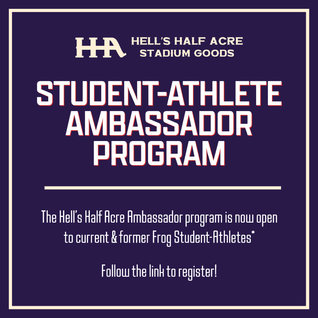 Calling All Frog Student-Athletes