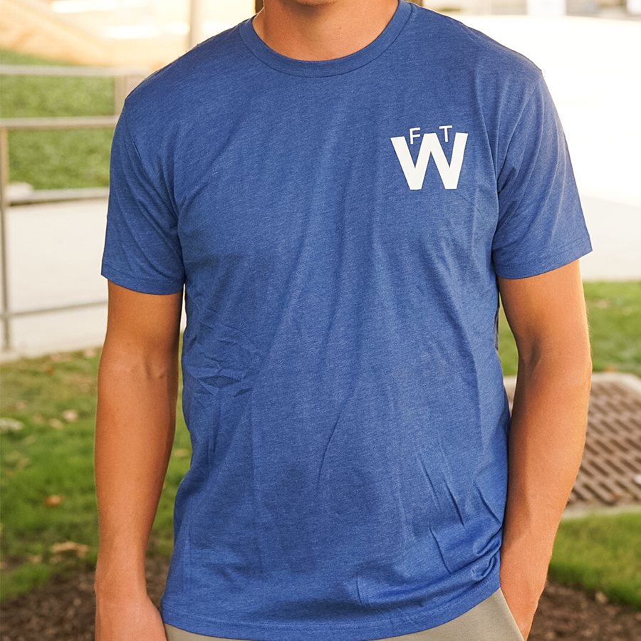 FTW Monogram Tee - Blue