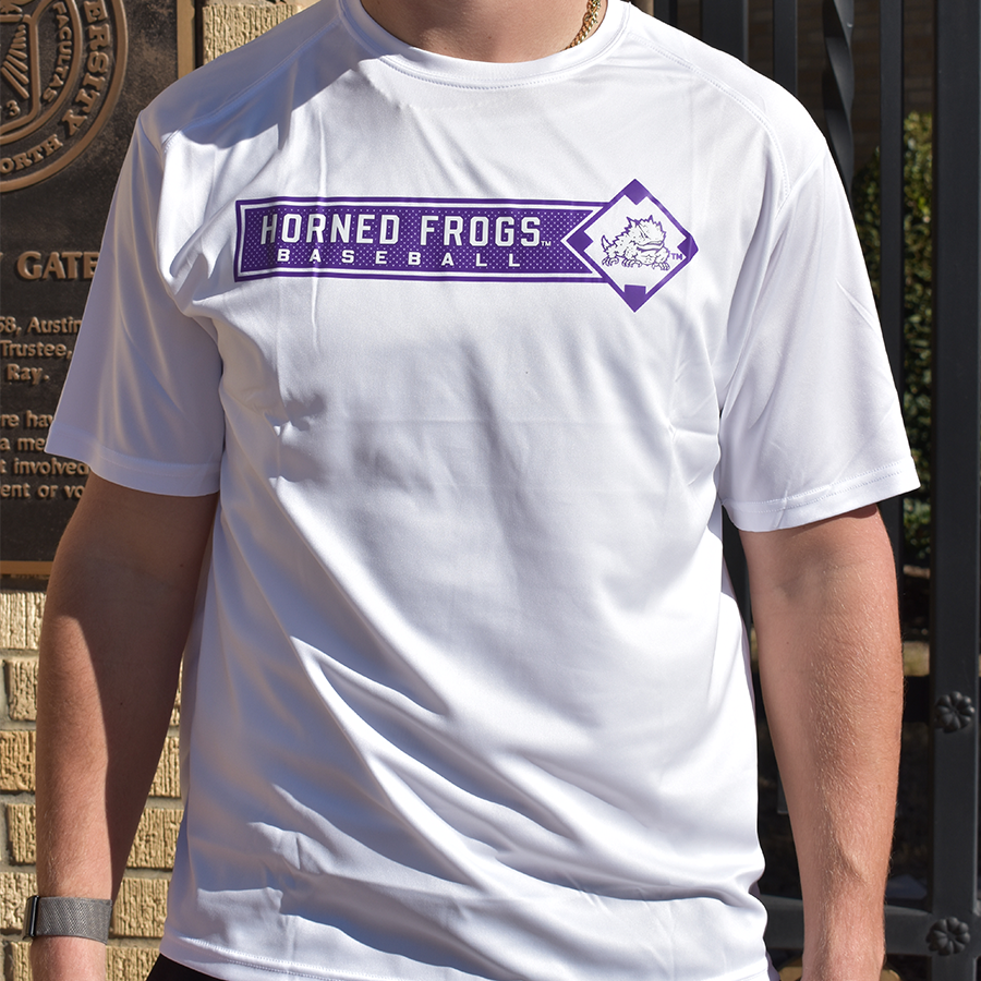 Horned Frogs Baseball Performance Tee