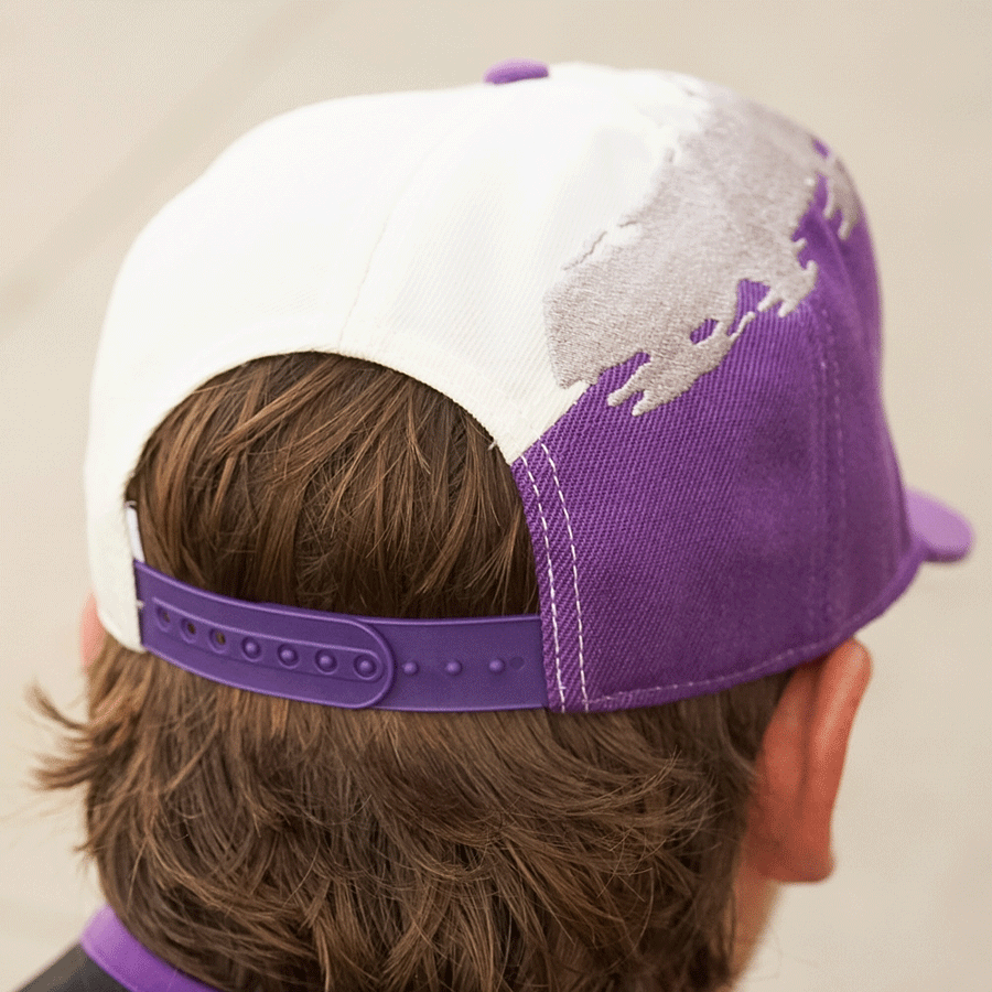 Vintage Splatter Snapback Hat