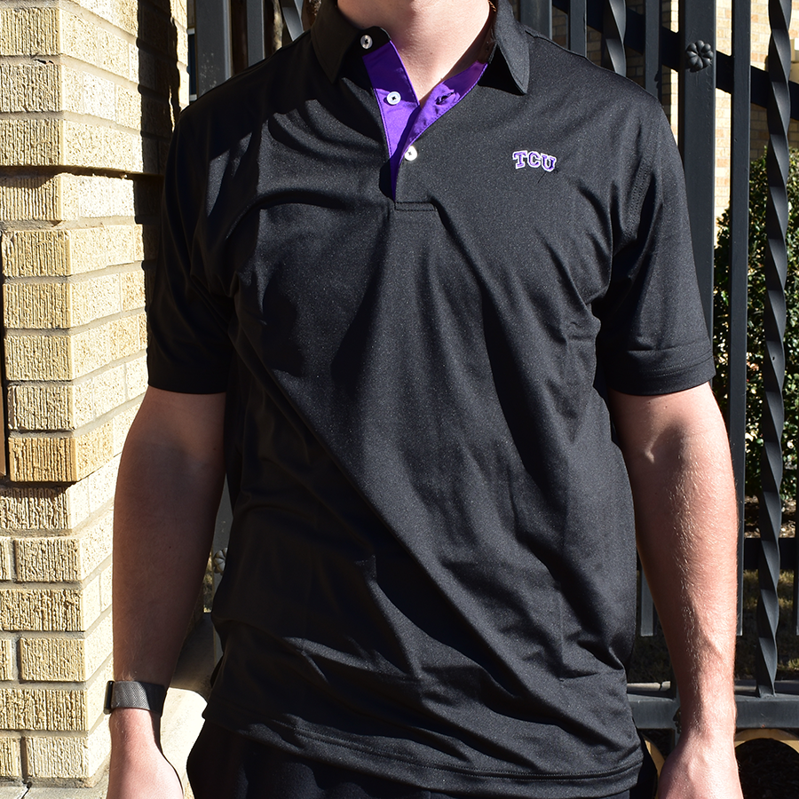 Arched TCU Polo