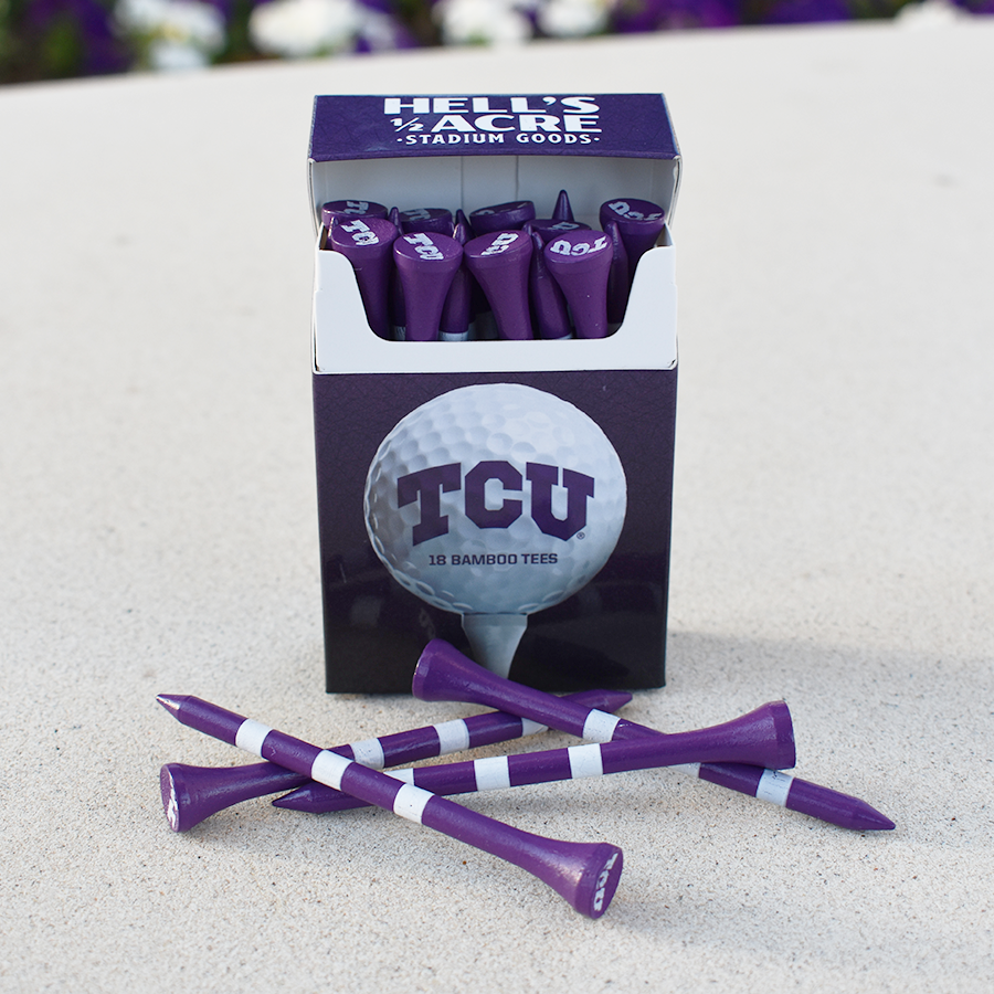 TCU Golf Tees