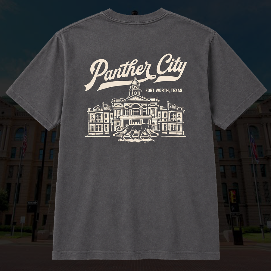 Panther City Charcoal Tee