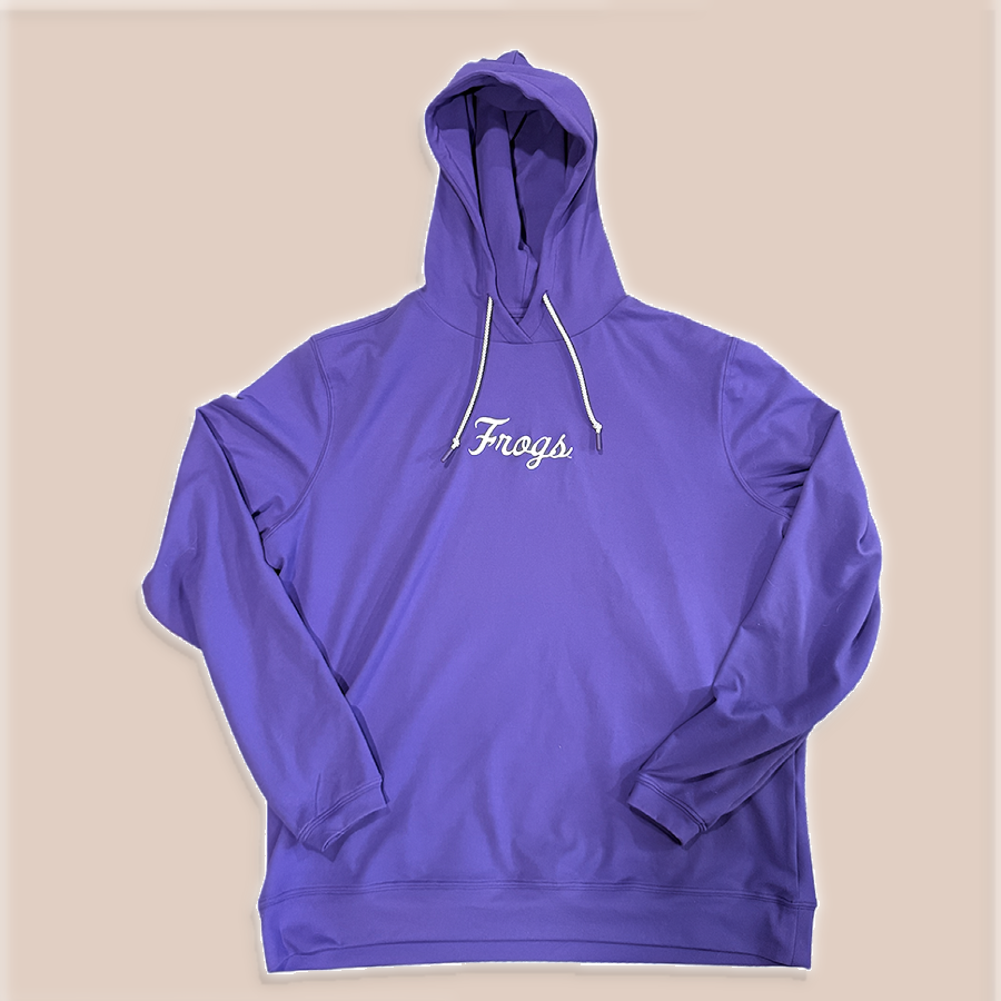 Lightweight Script Frogs Hoodie