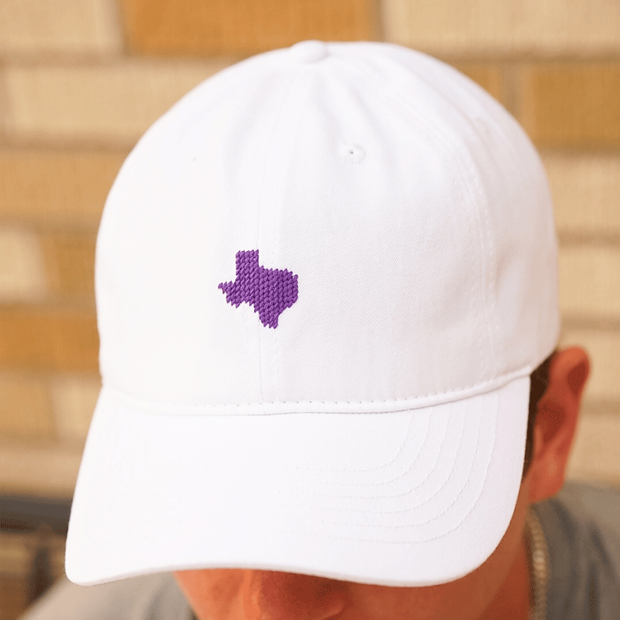 Cross-Stitch Texas Dad Hat