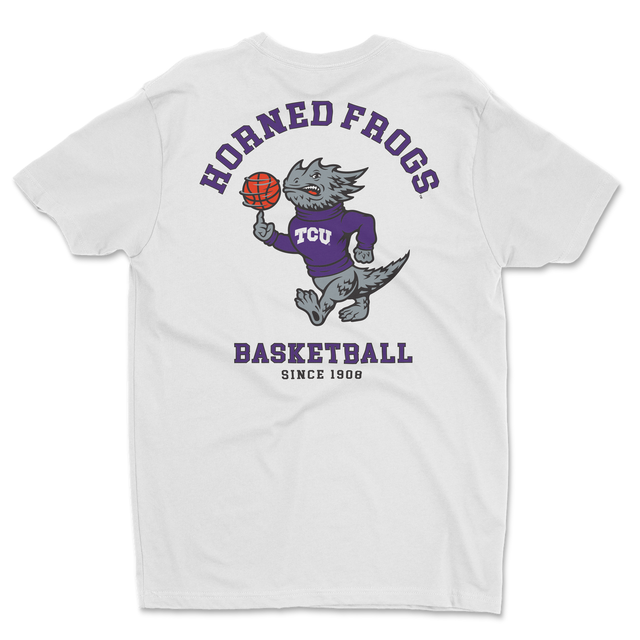 Horned Frogs Basketball Short Sleeve Shirt
